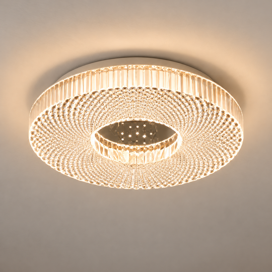 Lustra LED RADIAN Petito, 21W, Diametru 27 cm, Lumina Calda/Neutra/Rece, Alb