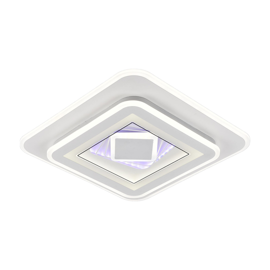 Lustra LED DOLIA, 101W, 50x50cm, lumina Rece/Calda/Neutra, Alb Lustre LED Default Title Alessandro Design