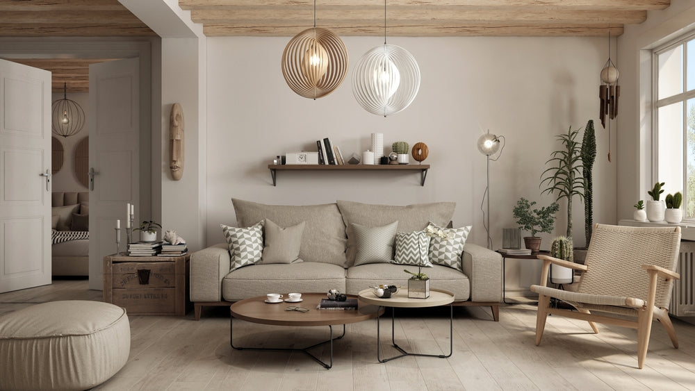 aranjament de mobilier vintage