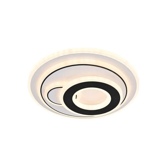 Lustra LED JUNIPER 34W, lumina Rece/Calda/Neutra, Alb