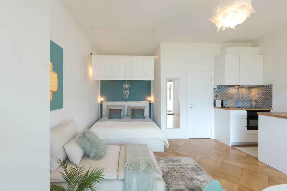 garsoniera amenajata modern