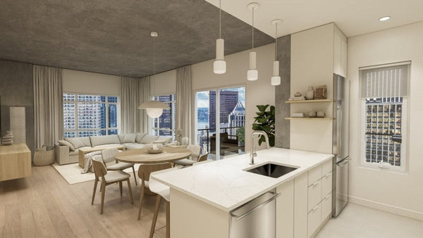 Câte lustre sunt necesare într-un living open-space?
