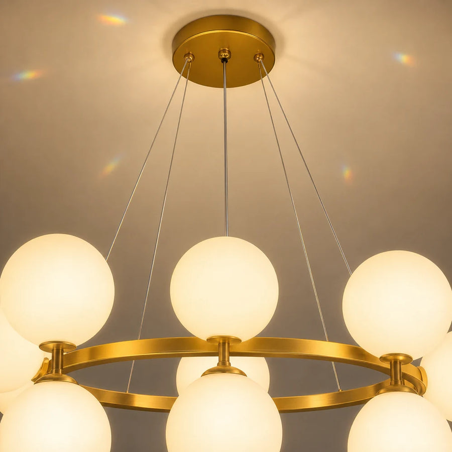 Lustra LOFT Chamber, 15x G9, Alb Auriu, Metal, Inaltime Reglabila, Modern - 04_LC802-15GD.png