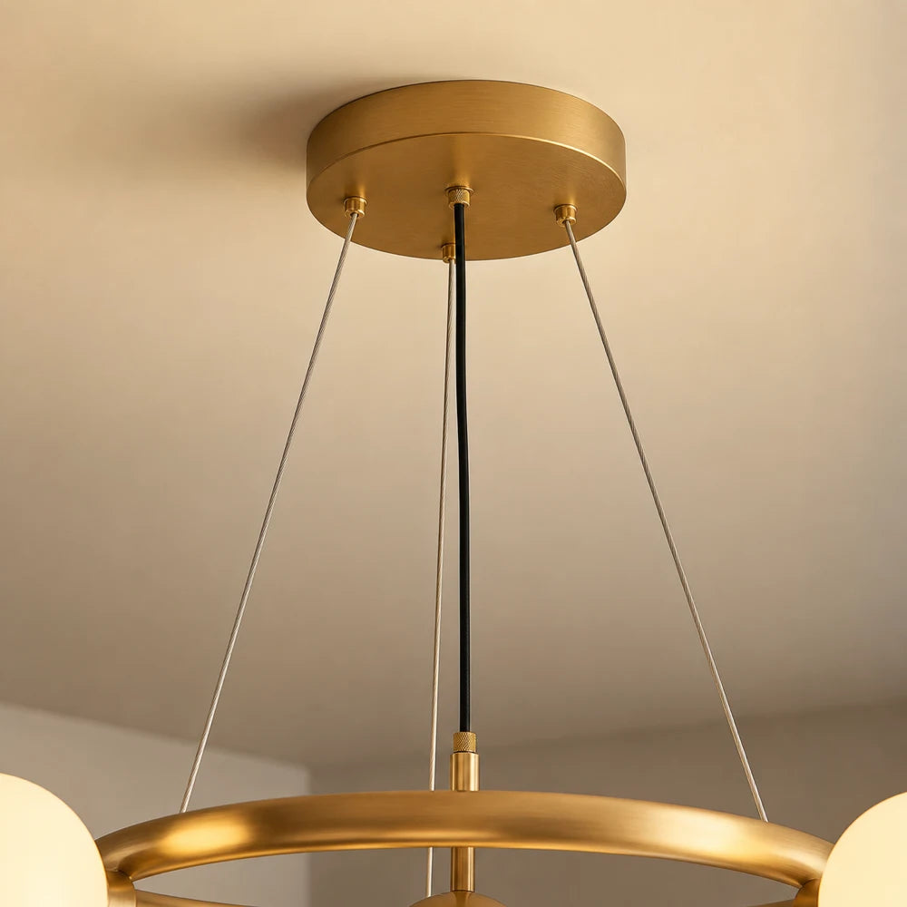 Lustra LOFT Chamber, 5x G9, Alb Auriu, Metal, Inaltime Reglabila, Modern - 05_LC802-5GD.png