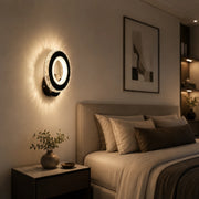 Aplica LED NOVA Rotonda, 16W, Negru & Inox, lumina Calda/Rece/Neutra - 06_AL073-1BK.png