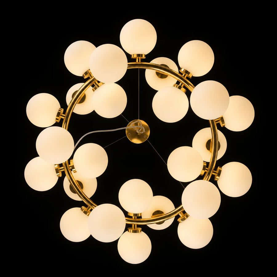 Lustra LOFT Chamber, 25x G9, Alb Auriu, Metal, Inaltime Reglabila, Modern - 05_LC802-25GD.png