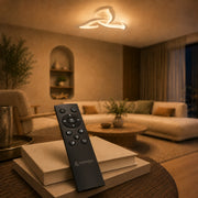 Lustra LED cu telecomanda LOTUS 32W, 3 Petale, lumina Rece/Calda/Neutra, Dimabila, Alb - LT660-3WH_x01.png