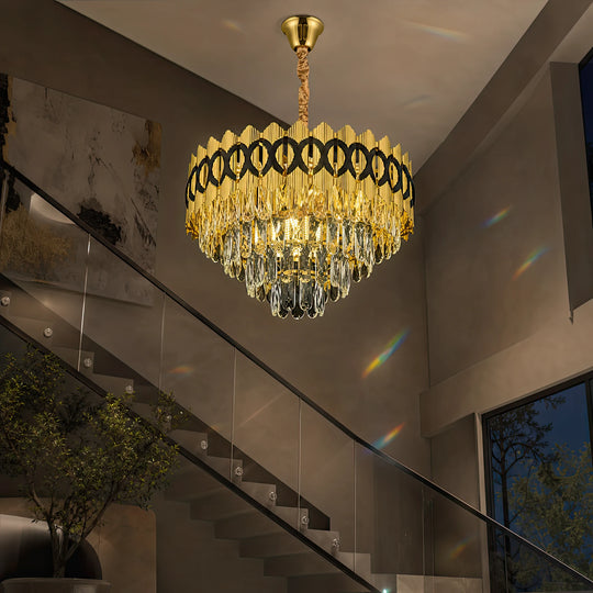 Candelabru Cristal PIERREFONDS Eleganza 8x E14, Diametru 48.5cm, Auriu Lucios, Inaltime Reglabila - 09_CC8942-500.png