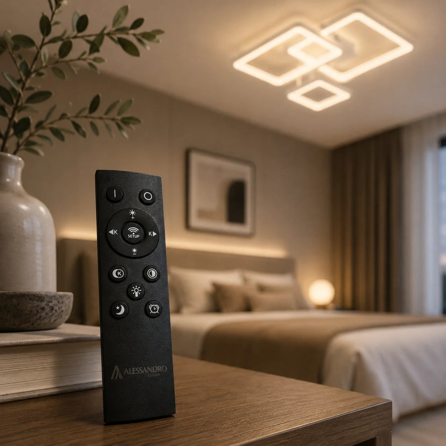 Lustra LED cu telecomanda ZOE, 60W, 3 Patrate, lumina Rece/Calda/Neutra, Dimabila, Alb, Metal si Acril - LT808-3WH_x01.png
