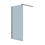 Paravan duș Walk-In 100x195 cm, sticlă securizată 8 mm, gri, profil metalic rezistent