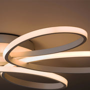 Lustra LED cu telecomanda ELIZA, 63W, lumina Rece/Calda/Neutra, Dimabila, Alb