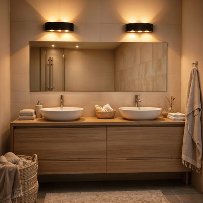 Aplica LED Exterior Ellis, 6W, 6 Surse de lumina, Lumina Calda, Negru