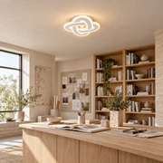 Lustra LED CRINELLA 45W, Diametru 23cm, lumina Rece/Calda/Neutra, Alb