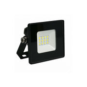 Proiector LED 10W 6000K IP65 220-230V 12 surse Carcasa Negra Metalica