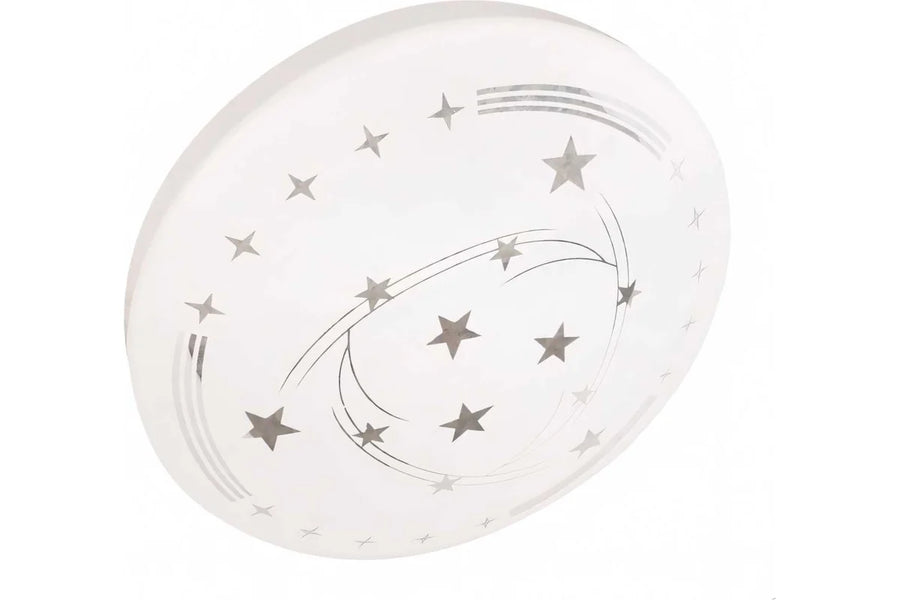 Plafonieră LED Stele 23 cm, 22W, 3000K / 4000K / 6000K, Alb, Metal si Acril