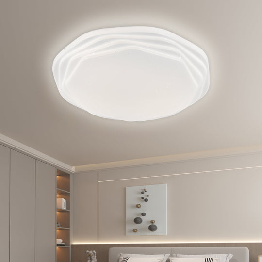 Plafonieră LED 23 cm, 22W, 3000K / 4000K / 6000K, Alb, Metal si Acril Plafoniere LED Default Title Alessandro Design