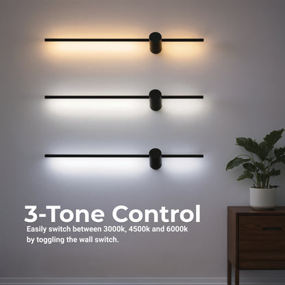 Aplica LED Angelique 24W Alb Negru