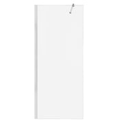 Paravan duș Walk-In 100x195 cm, sticlă securizată 8 mm, transparentă, profil metalic rezistent