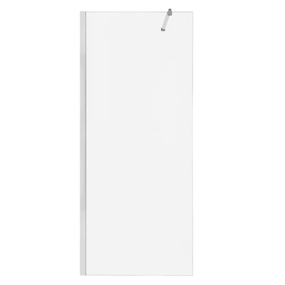 Paravan duș Walk-In 100x195 cm, sticlă securizată 8 mm, transparentă, profil metalic rezistent