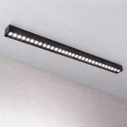 Proiector LED Liniar Aplicat Grilă 30W, Lumina Neutra 4000k, 30 surse, 80 x 3.5 x 6.5 cm