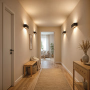 Aplica LED Exterior Ellis, 6W, 6 Surse de lumina, Lumina Calda, Negru