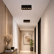 Proiector LED Liniar Aplicat Grilă 8W, Lumina Neutra 4000K, 5 surse, 14 x 3.5 x 6.5 cm