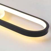 Lustra LED cu Proiector Reglabil FISSO Camilla 49W, lumina 3000/4000/6000k, Negru