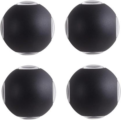 Aplica LED AX240, Exterior, 4 Surse, 4W, Negru, 3000K