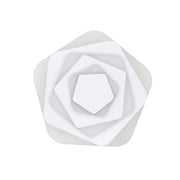 Lustra LED SIENA 40W, Diametru 23cm, lumina Rece/Calda/Neutra, Alb