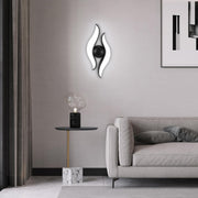 Aplica LED AX215, Exterior / Interior, 2 Surse, 12W, Negru, 3000K