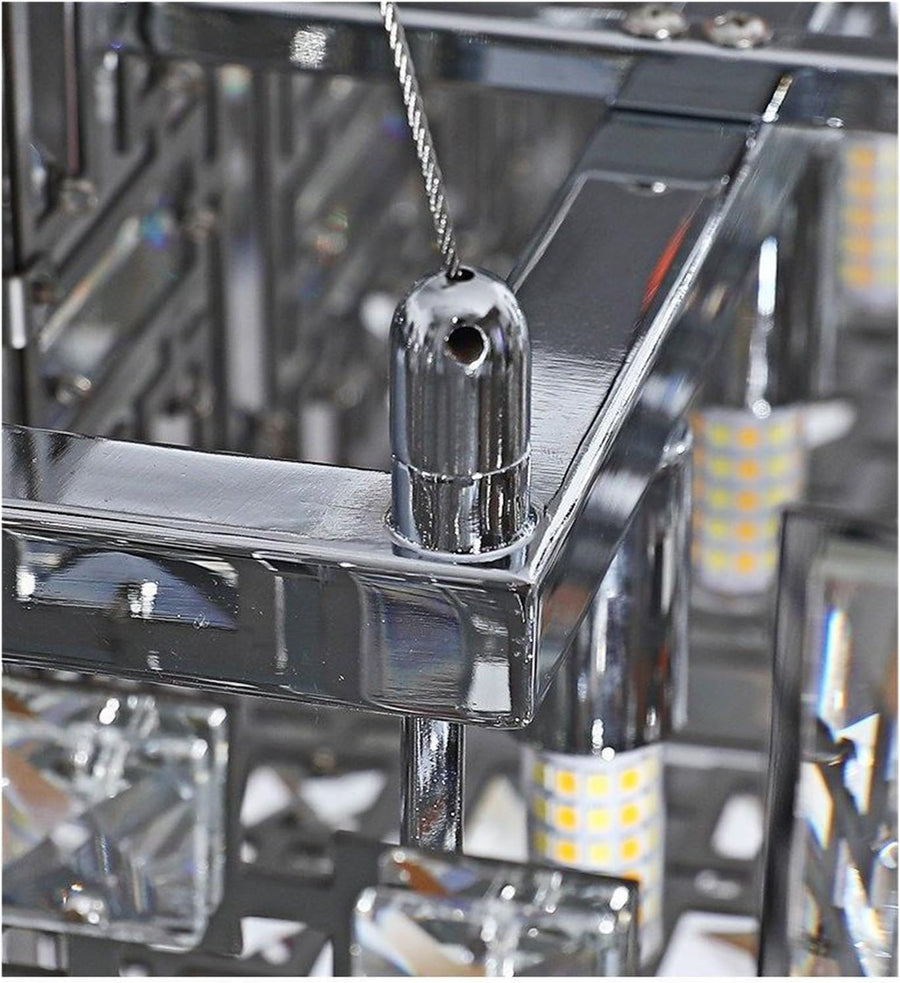 Candelabru Cristal RZ-2/780x280GD , 10xE14, 78X28cm, Inaltime Reglabila, Design Elegant