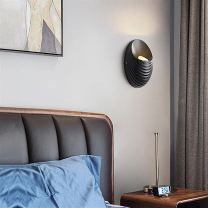 Aplica Exterior Shell, 5W, 3000K, Negru