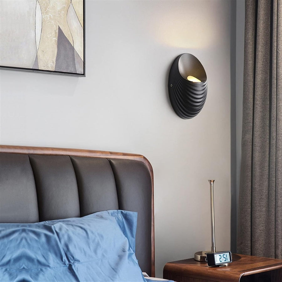 Aplica Exterior Shell, 5W, 3000K, Negru