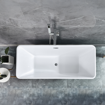 Cada Freestanding, Drepuntghiulara, Acril, Lemon Yellow, 170×78×60 Cm