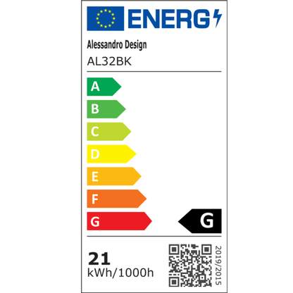 Aplica LED 20W Swarna Negru