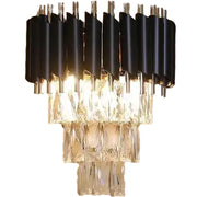 Aplica Candelabru Cristal VERSAILLES Piccolo, 2xE14, Negru