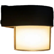 Aplica LED Exterior MIRA, 1 Sursa de lumina, Lumina Calda, Negru