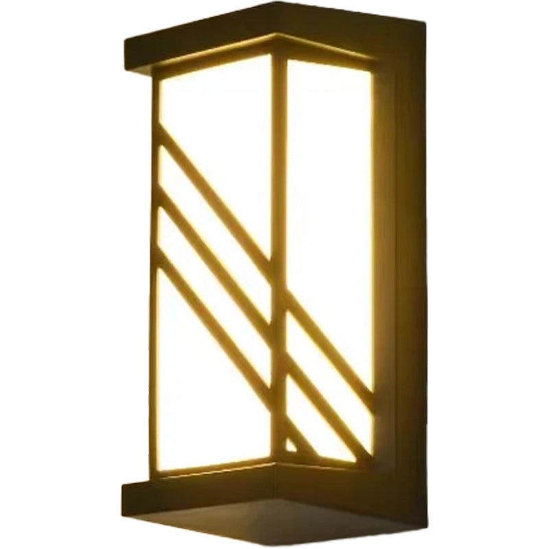 Aplica LED Exterior AX140BK 20W Alb Negru