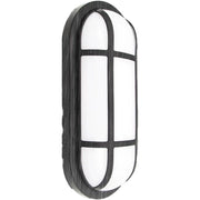 Aplica LED de Exterior AX321/218BK, IP65, Alb si Negru