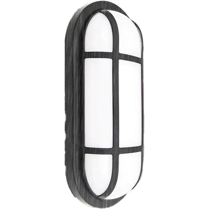 Aplica LED de Exterior AX321/218BK, IP65, Alb si Negru