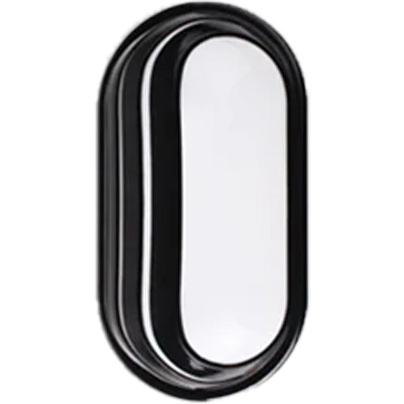 Aplica LED de Exterior AX322/270BK, Lumina Calda 3000k, IP65, Negru si Alb