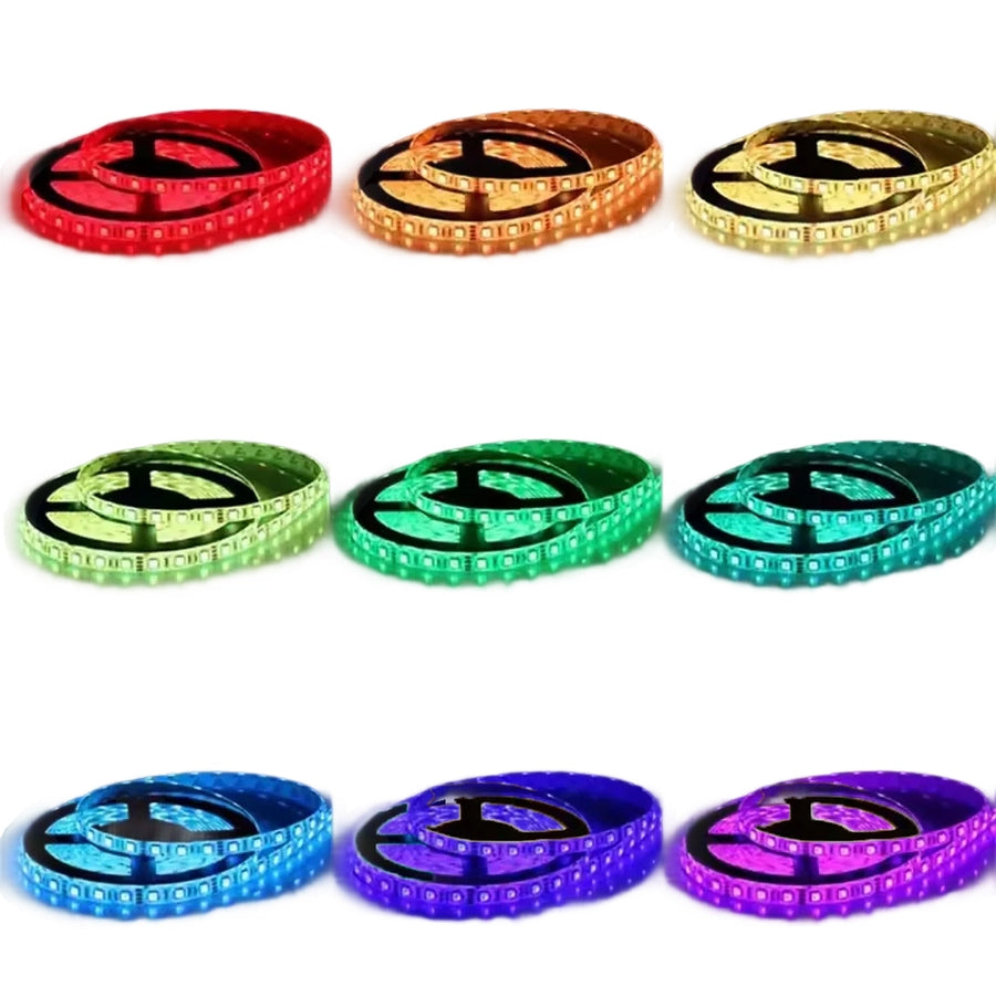 Kit Banda LED 5050 5m cu telecomanda, RGB, 10W/m, 5m, IP44