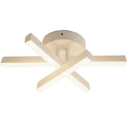 Lustra LED Diego, 26W, Alb, Metal, Lumina Rece/Calda/Neutra