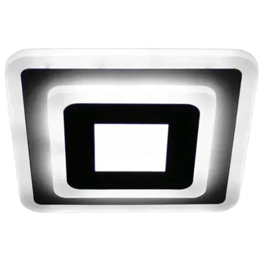 Lustra LED MORNIKA 14W, Diametru 25cm, Patrata, lumina Neutra, Alb