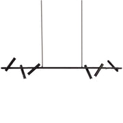 Lustra LED  Harman, 23W, 6 Surse, Lumina Neutra, Negru