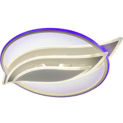 Lustra LED cu telecomanda JARRIA 52W, lumina Rece/Calda/Neutra/RGB, Dimabila, Alb