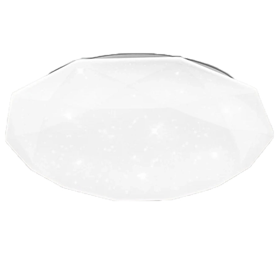 Plafoniera LED, 51W, Diametru 40cm, Lumina Calda/Rece/Neutra, Alb