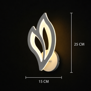 Aplica LED LILY 14W Petala Lumina Rece/Calda/Neutra Acril si Metal Alb