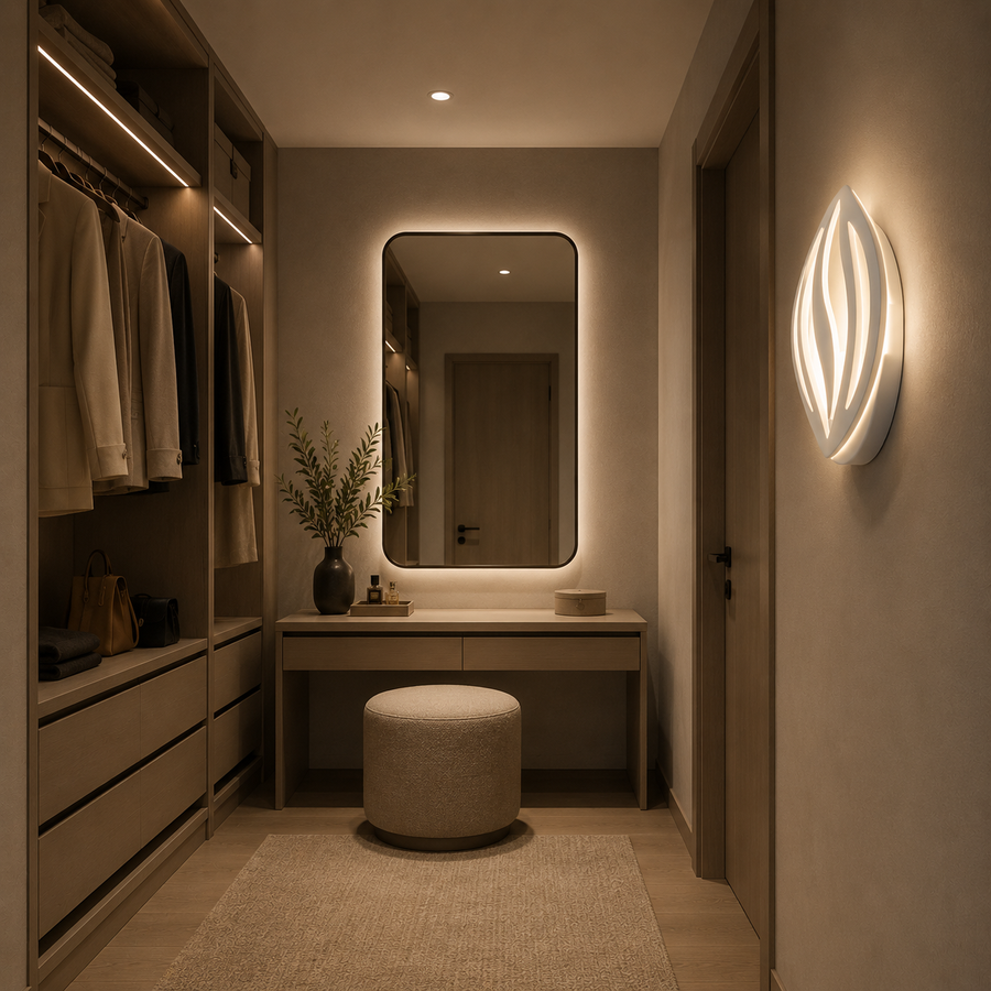Aplica LED ORCHID 15W Petala Lumina Rece/Calda/Neutra Acril Metal Alb