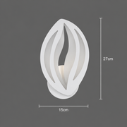 Aplica LED ORCHID 15W Petala Lumina Rece/Calda/Neutra Acril Metal Alb